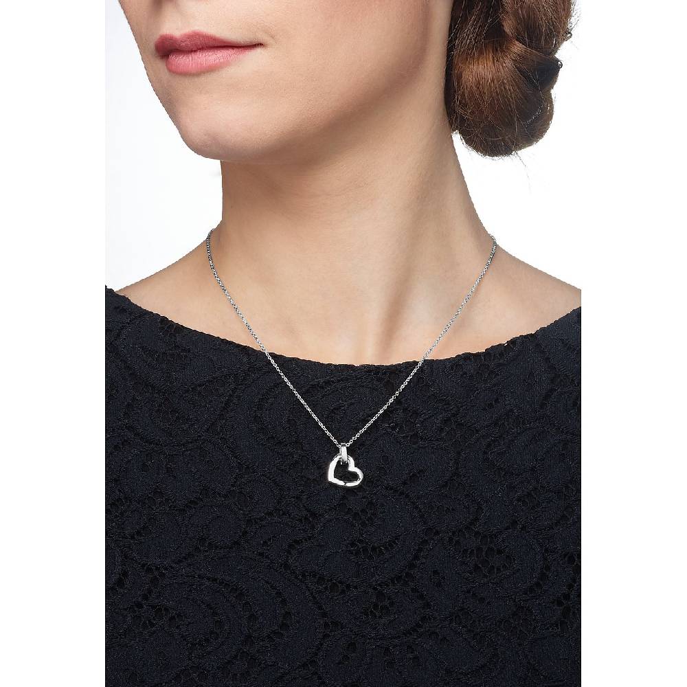 JETTE Kette TWISTED HEART 87088227 Günstiger Verkauf