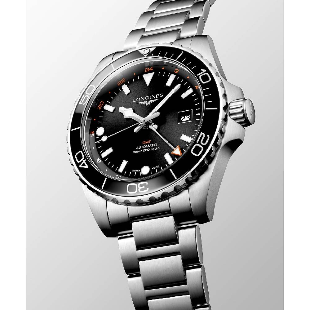 Longines Herrenuhr Hydroconquest GMT L38904566 Online