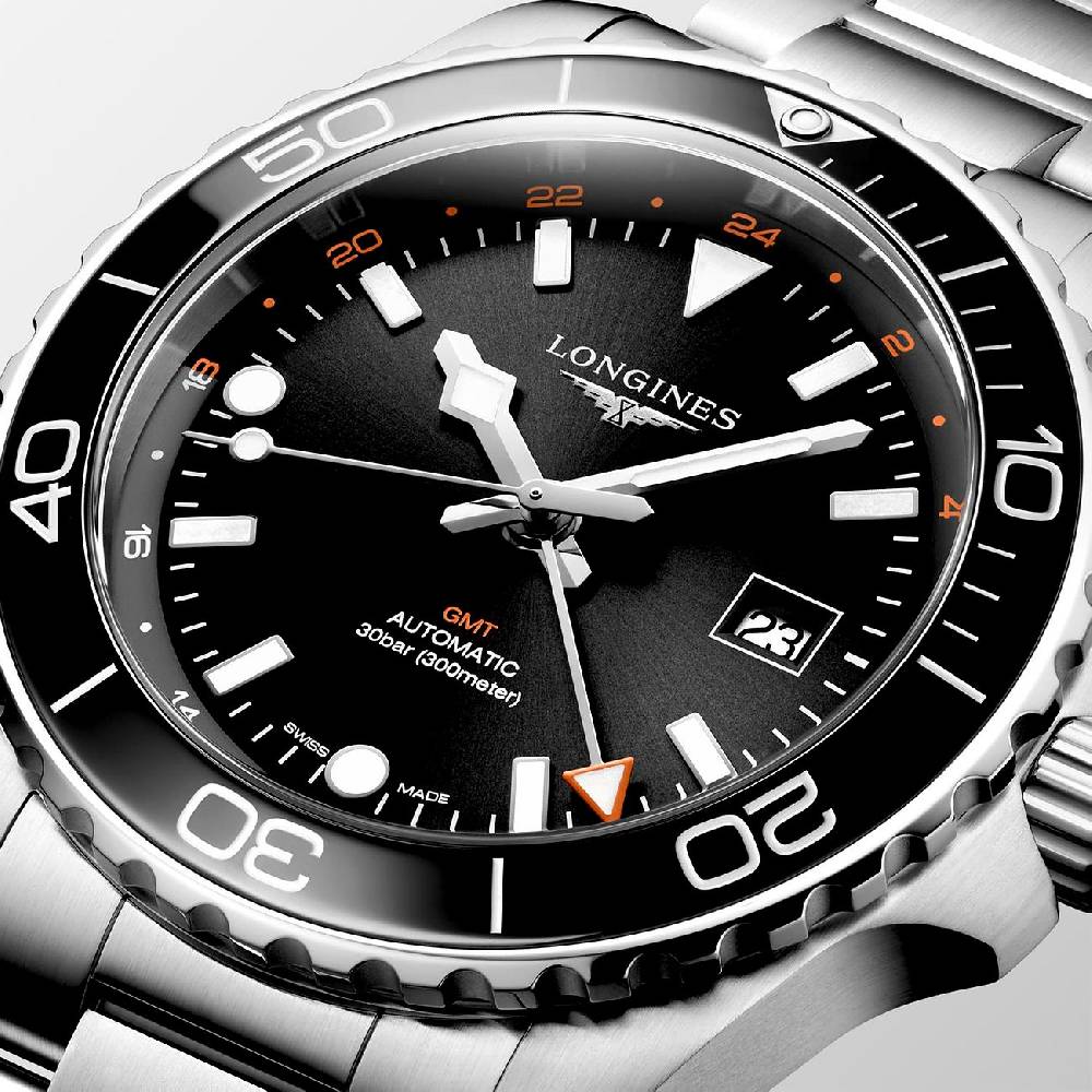 Longines Herrenuhr Hydroconquest GMT L38904566 Online