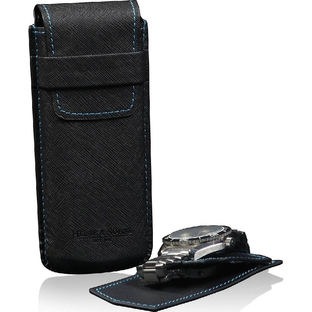 Designhütte Uhrenbox Mondo Saffiano 70019-104 Günstiger Verkauf