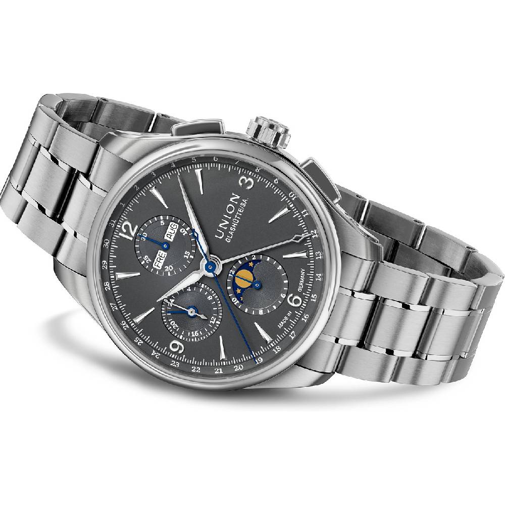 Union Glashütte Chronograph Belisar Chronograph Mondphase D0144251108700 VIP-Rabatte