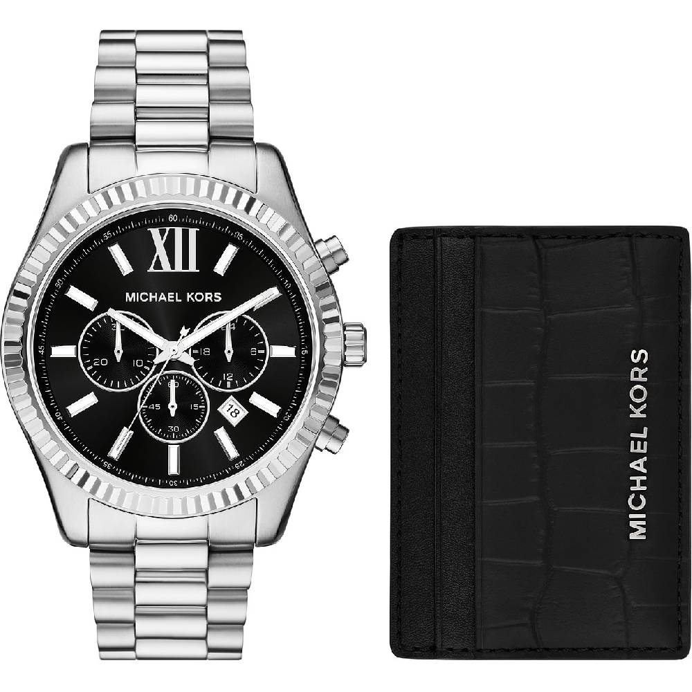 Michael Kors Unisexuhr LEXINGTON MK1091SET Discount Store für neue Produkte