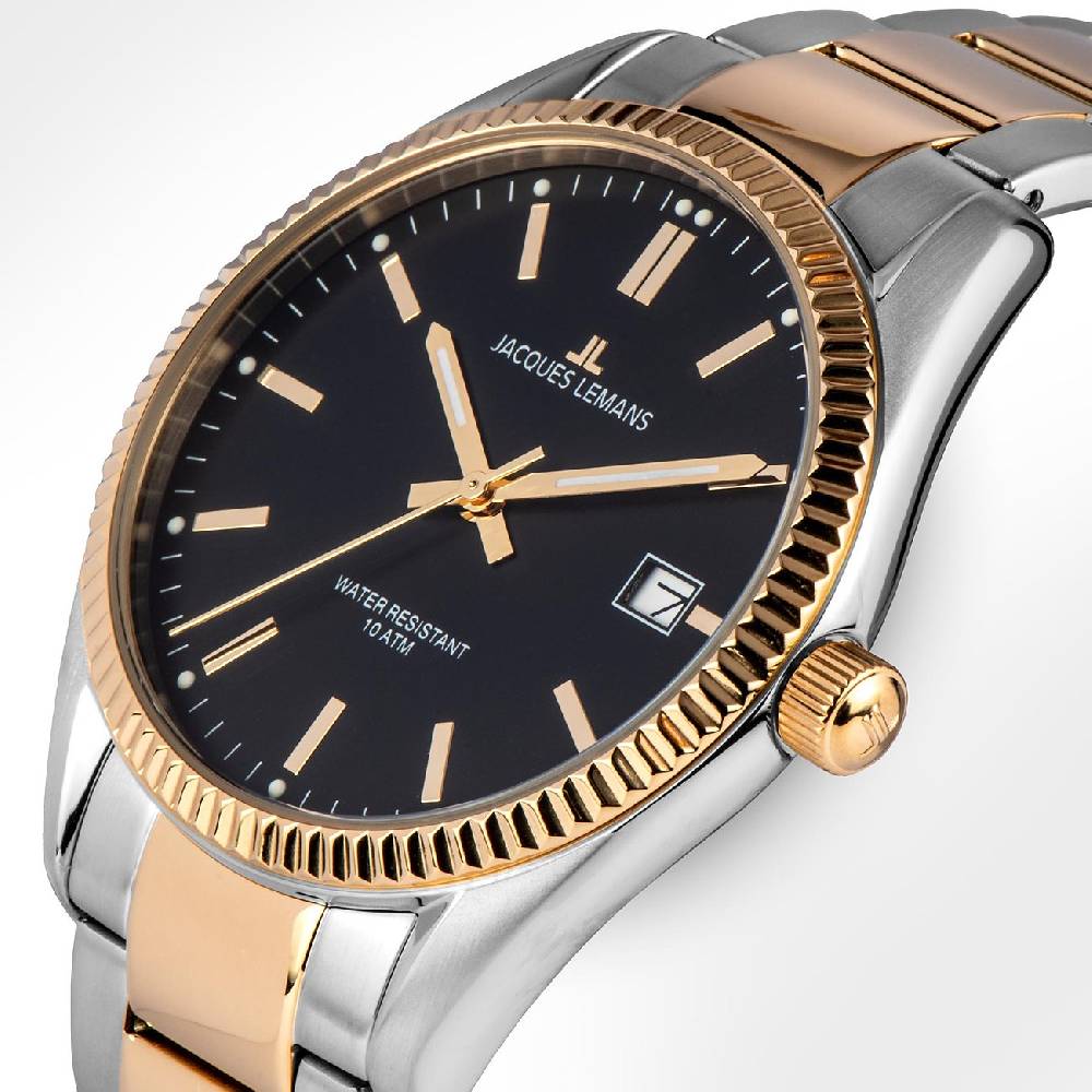 Jacques Lemans Herrenuhr Derby 50-3I Preisnachlass