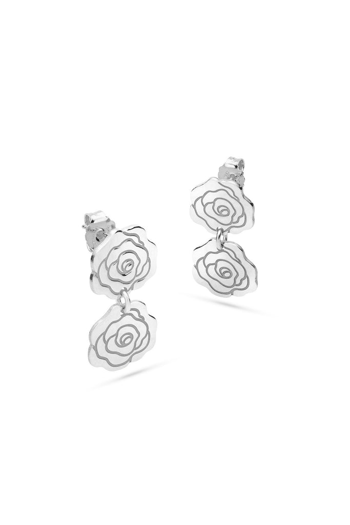 JUKSEREI ROSE DUO EARRINGS Online