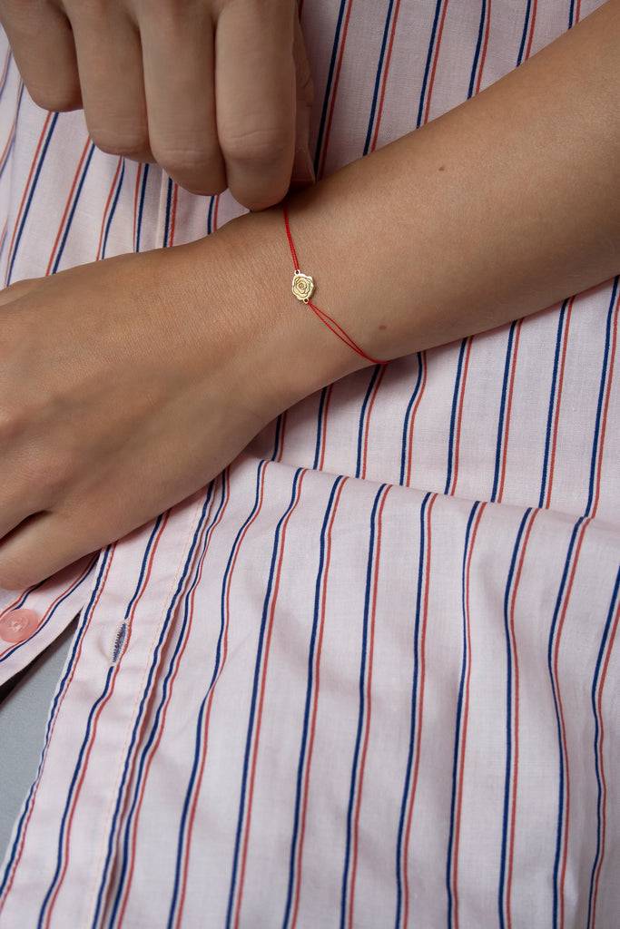 JUKSEREI GOOD LUCK BRACELET ROSE im Angebot