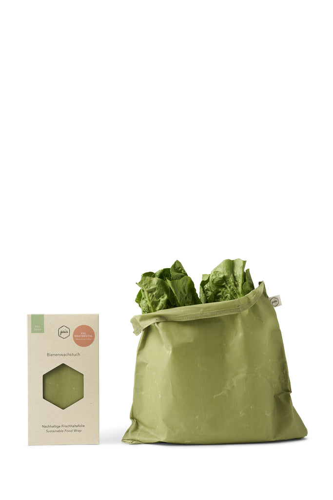 JUKSEREI GAIA · ORGANIC BEESWAX BREAD BAG XX-LARGE Auslauf