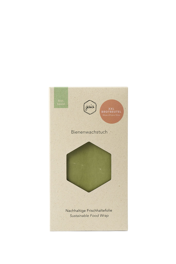 JUKSEREI GAIA · ORGANIC BEESWAX BREAD BAG XX-LARGE Auslauf