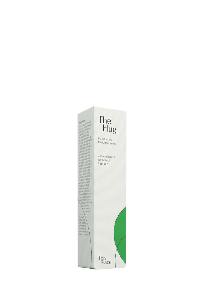 JUKSEREI THIS PLACE · THE HUG PERIOD CREAM Auslauf