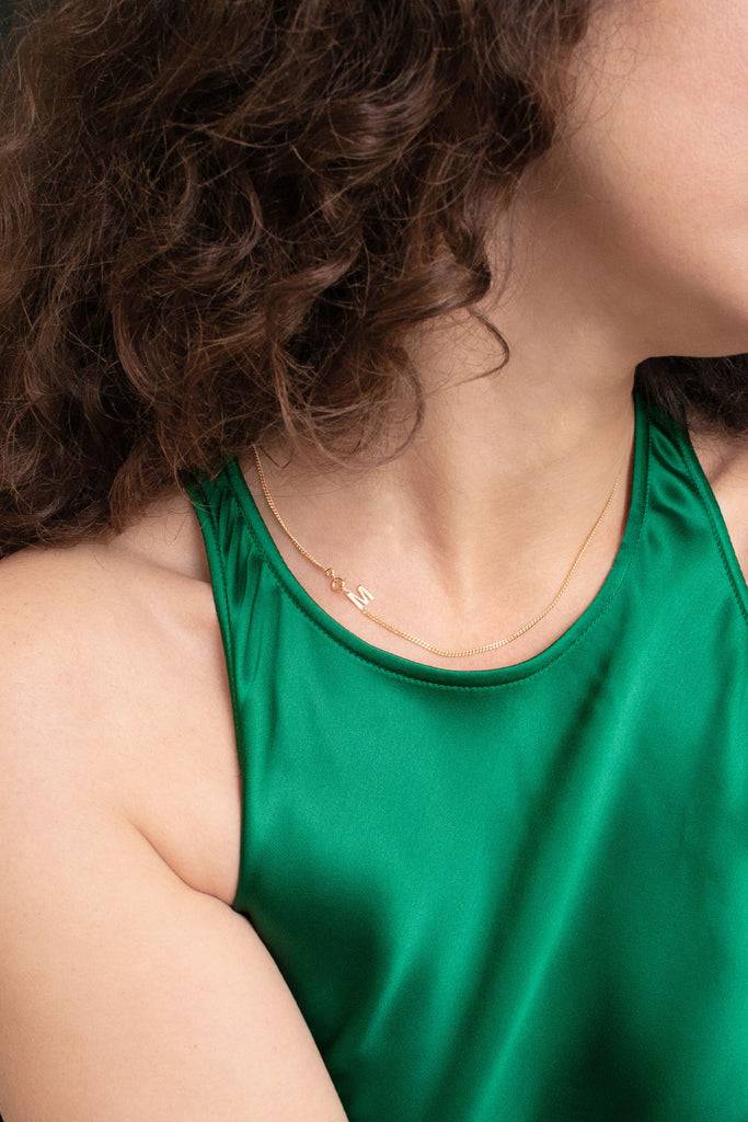 JUKSEREI LETTER NECKLACE Günstiger Verkauf
