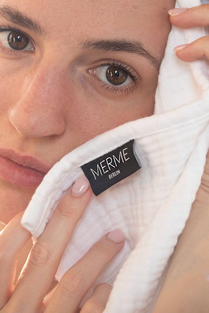 JUKSEREI MERME · FACIAL MUSLIN CLOTHS 3PAX Auslauf