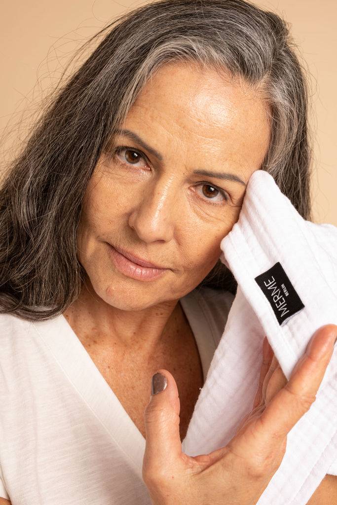 JUKSEREI MERME · FACIAL MUSLIN CLOTHS 3PAX Auslauf