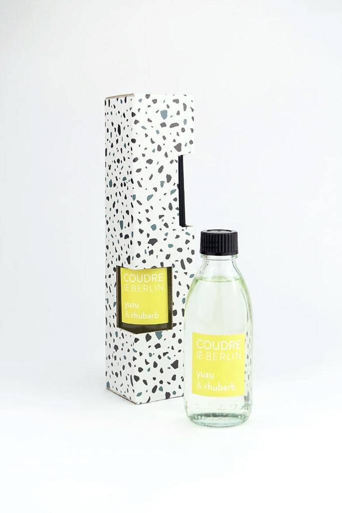 JUKSEREI COUDRE BERLIN · REED DIFFUSER YUZU & RHUBARB Fabrikverkauf