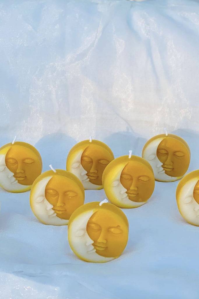 JUKSEREI SOLLYS · MOON/SUN BEESWAX CANDLE Günstig kaufen
