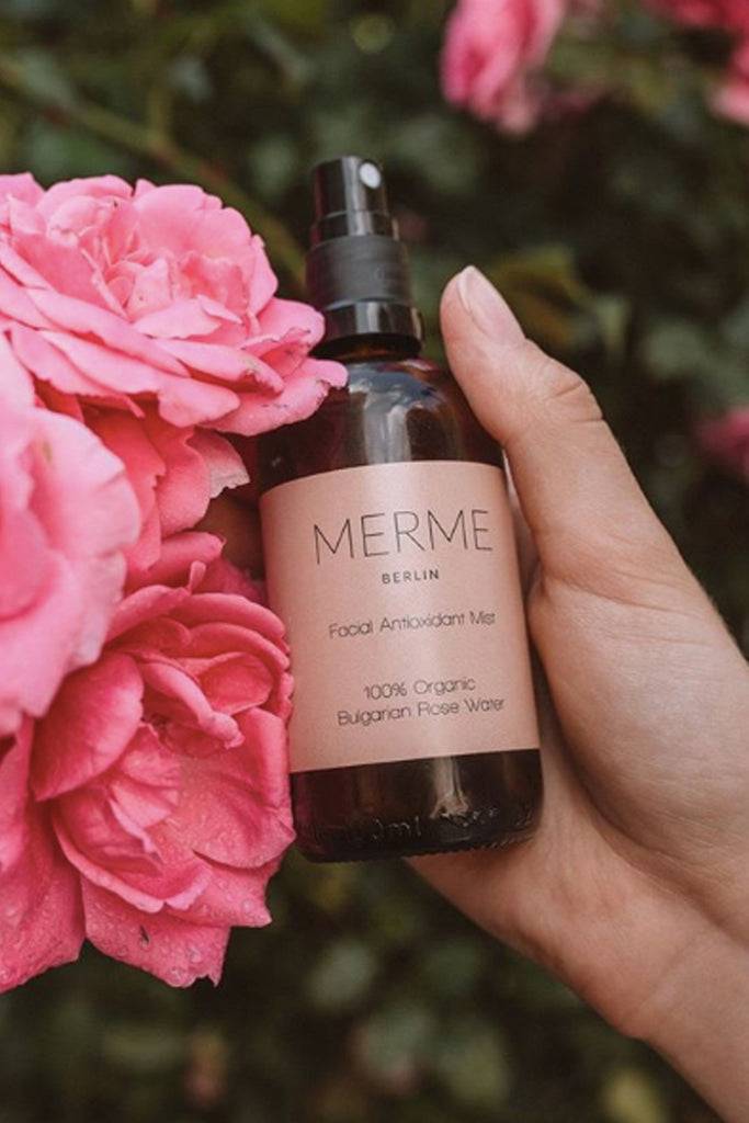 JUKSEREI MERME · ORGANIC ROSE WATER SPRAY 100ML Exklusivangebot