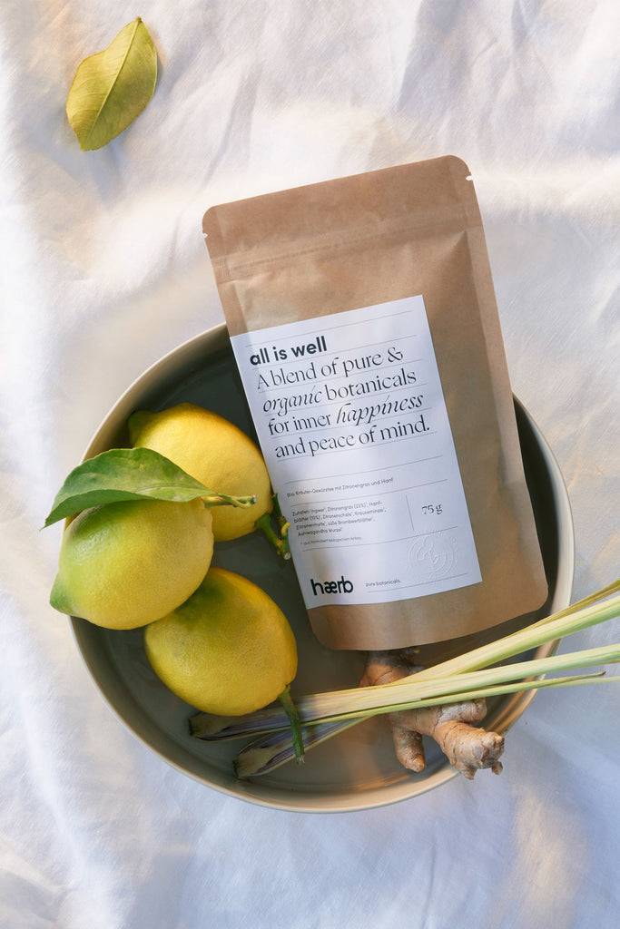 JUKSEREI HÆRB · ORGANIC TEA ALL IS WELL Letzte 2 Tage