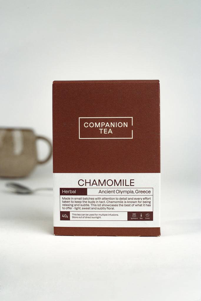 JUKSEREI COMPANION TEA · CHAMOMILE 40G im Angebot