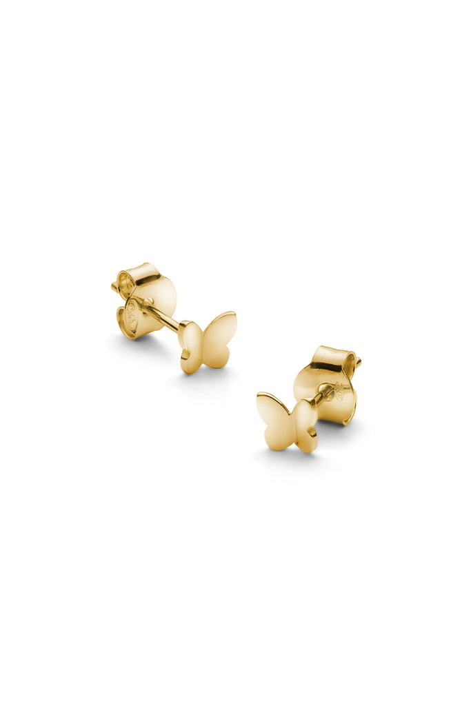 JUKSEREI BUTTERFLY EAR STUDS Kostenloser Versand