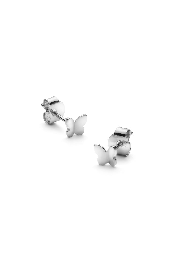 JUKSEREI BUTTERFLY EAR STUDS Kostenloser Versand