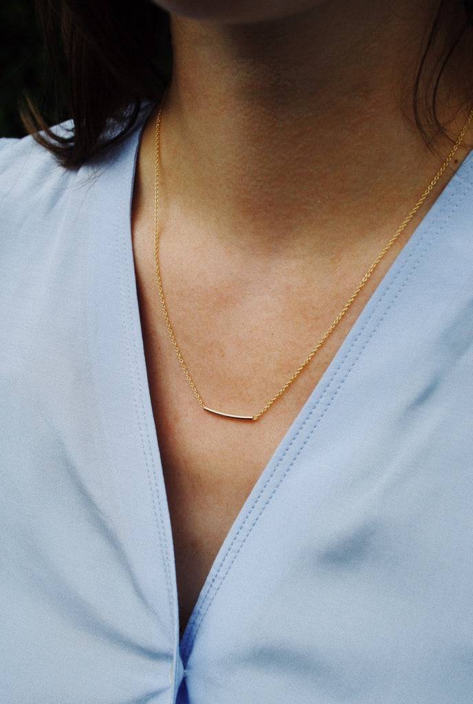 JUKSEREI PIPE NECKLACE Rabatt