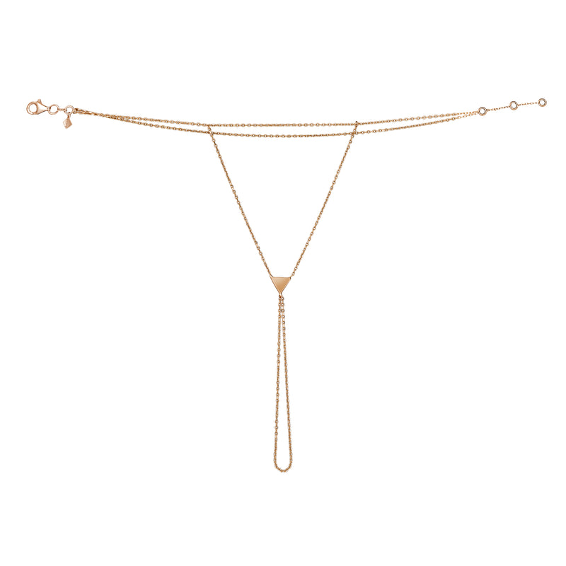 Mosuo Jewellery Dreieck Finger Armband im Angebot