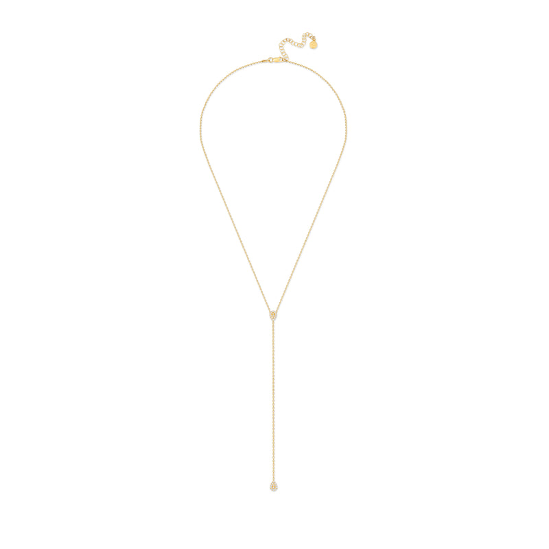Mosuo Jewellery Teardrop Lariat Halskette - Vermeil Fabrikverkauf