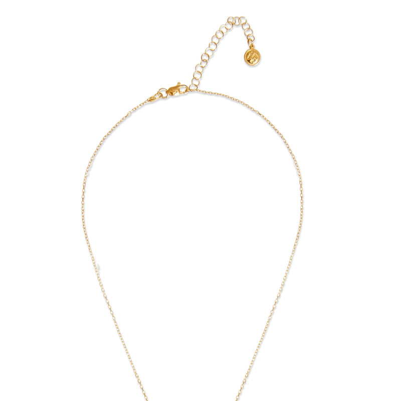 Mosuo Jewellery Teardrop Lariat Halskette - Vermeil Fabrikverkauf