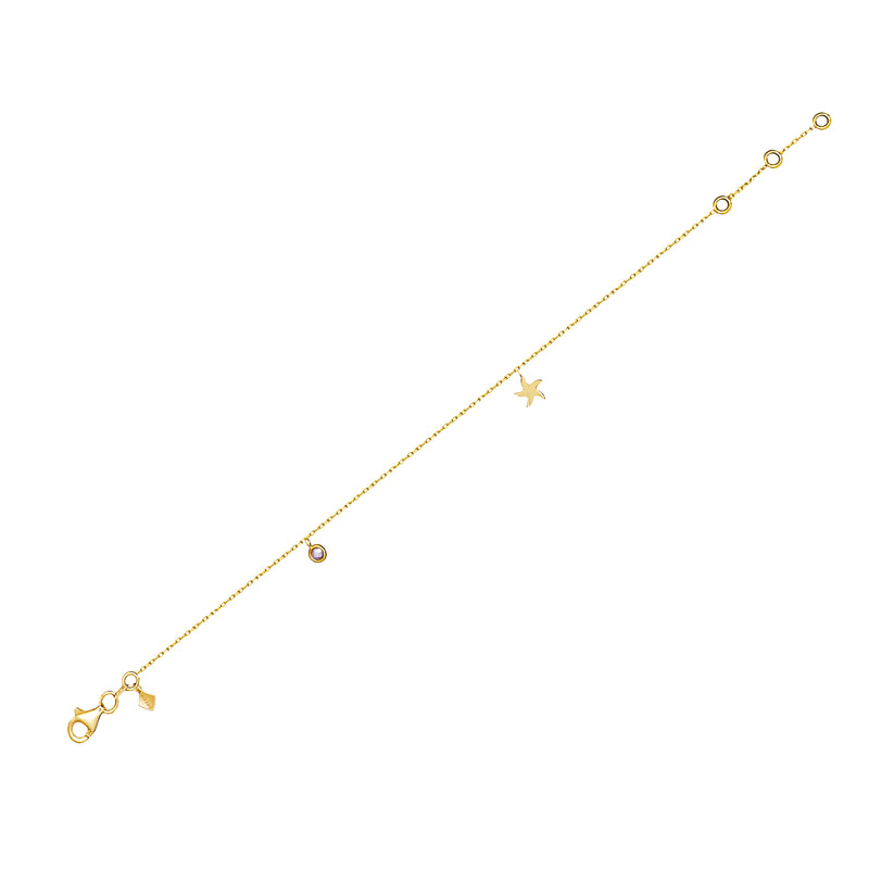 Mosuo Jewellery Seestern Fusskette Auslauf