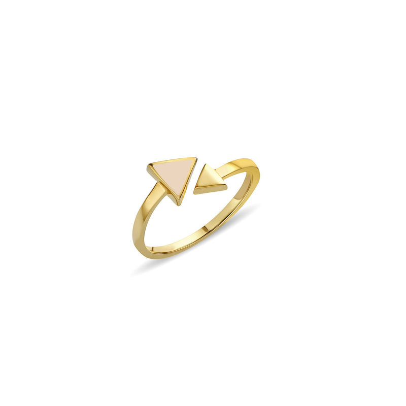 Mosuo Jewellery Pfeil Rosé Ring