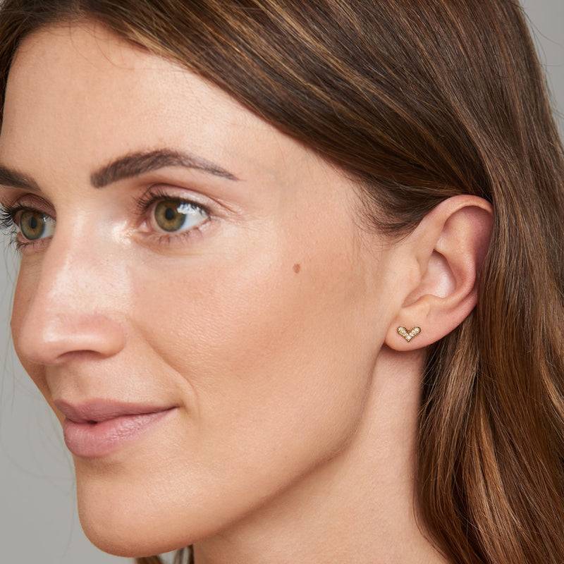Mosuo Jewellery Diamant Herz Ohrringe Outlet