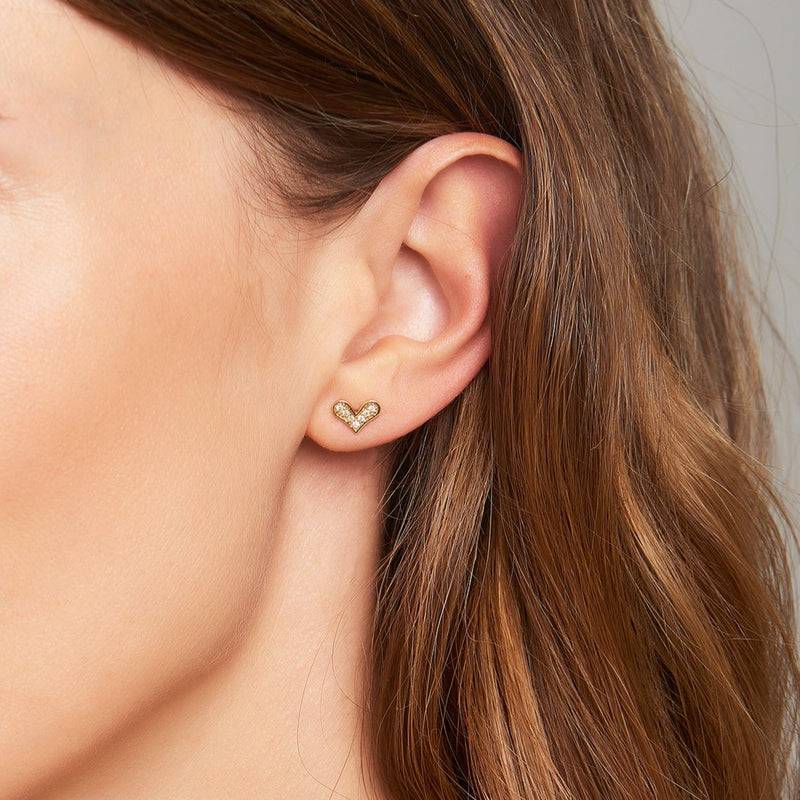 Mosuo Jewellery Diamant Herz Ohrringe Outlet