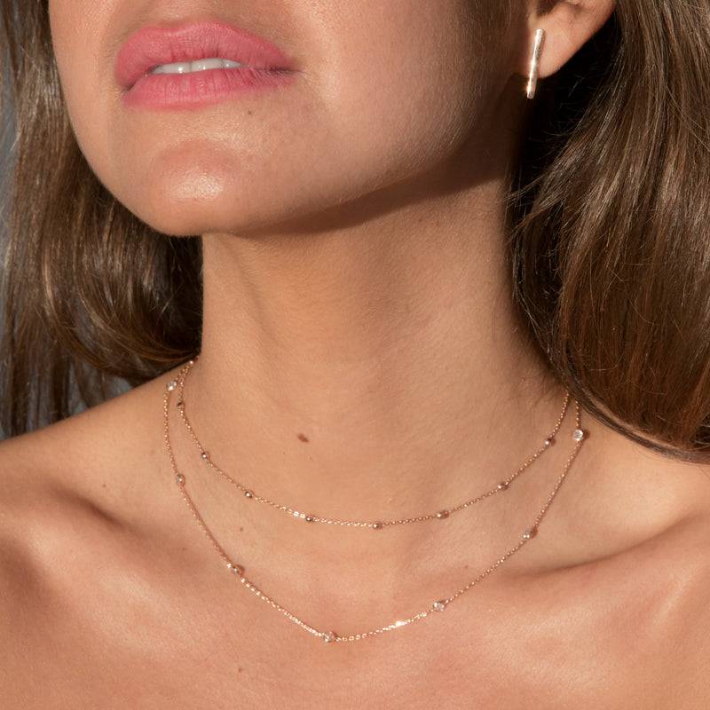Mosuo Jewellery Gold Stab Ohrringe im Angebot
