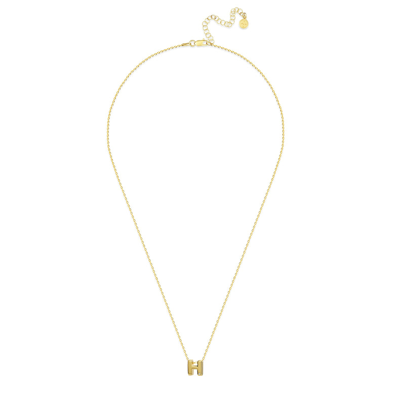 Mosuo Jewellery Diamant Buchstaben Halskette “H” im Angebot