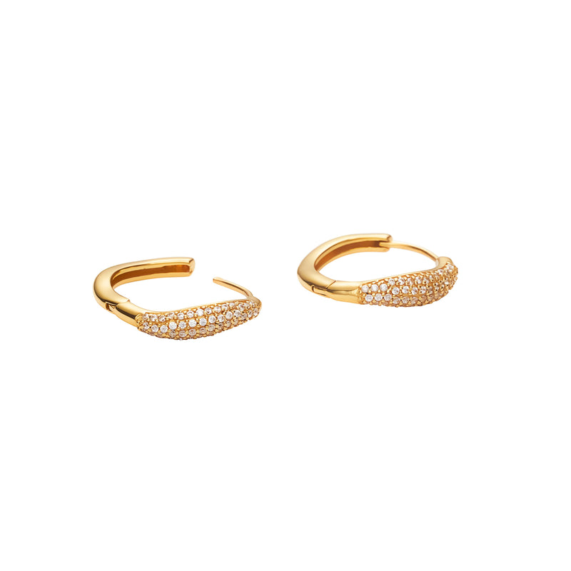 Mosuo Jewellery Athena Topas Ohrringe - Vermeil Meist gekauft