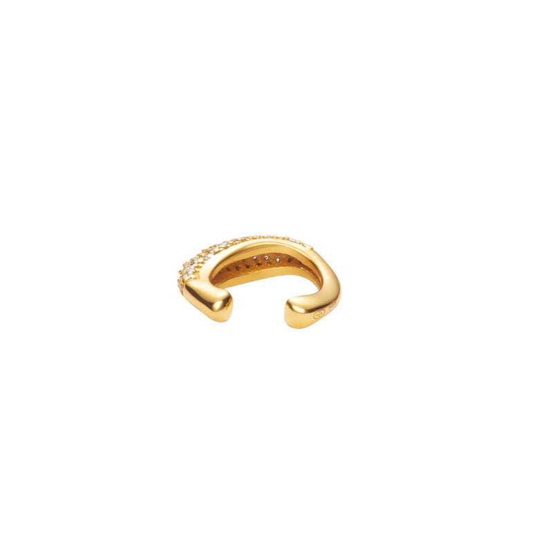 Mosuo Jewellery Athena Topas Ohrklemme - Vermeil Preisnachlass