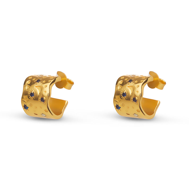 Mosuo Jewellery Magic Creolen Ohrringe - Vermeil Online