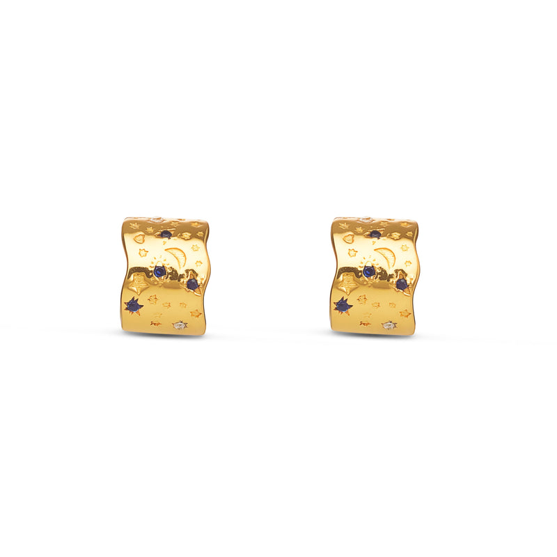 Mosuo Jewellery Magic Creolen Ohrringe - Vermeil Online