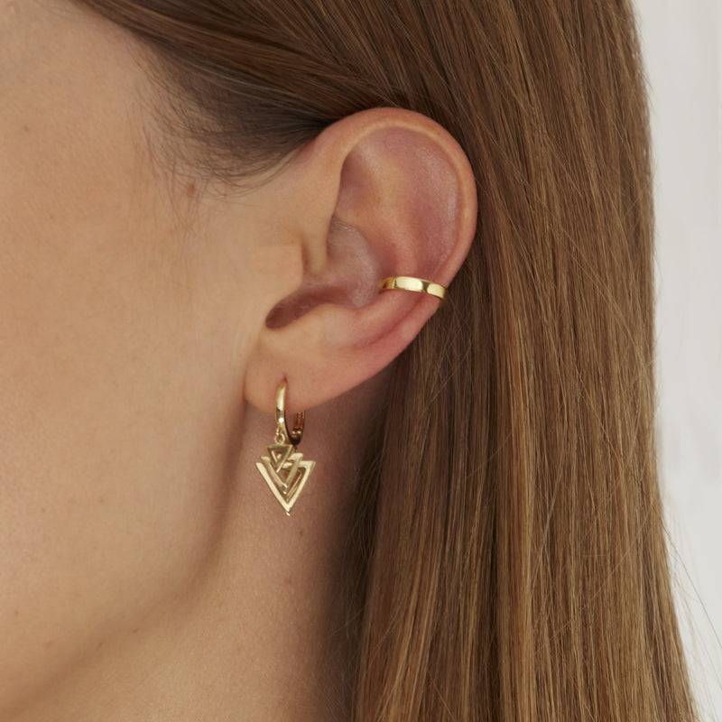 Mosuo Jewellery Ohrklemme Gold - Vermeil Verkauf