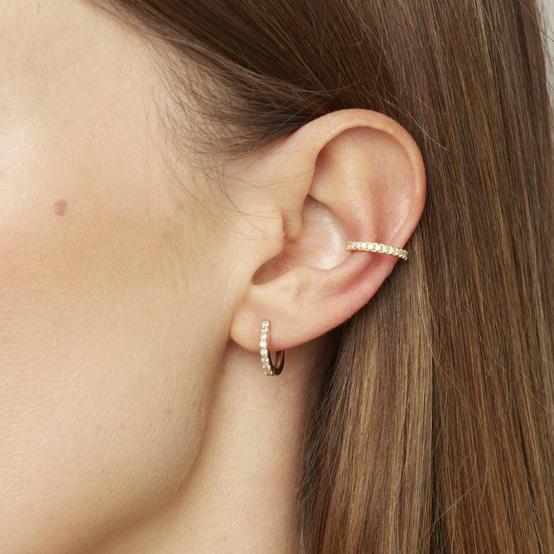 Mosuo Jewellery Ohrklemme Zirconia - Vermeil Angebote