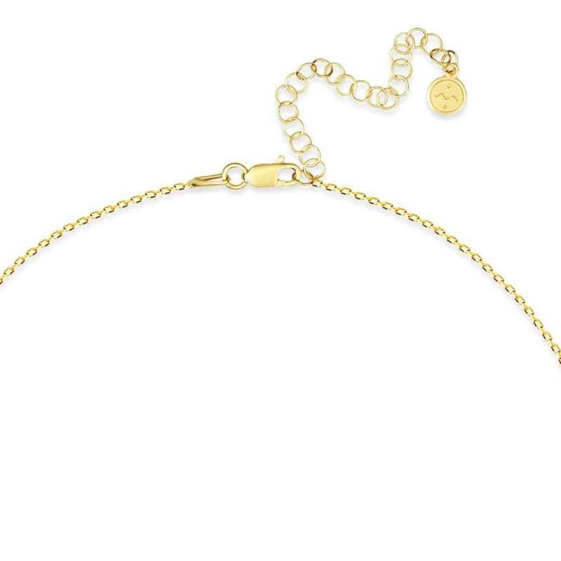 Mosuo Jewellery Diamant Buchstaben Halskette “Y”- Vermeil Schlussverkauf