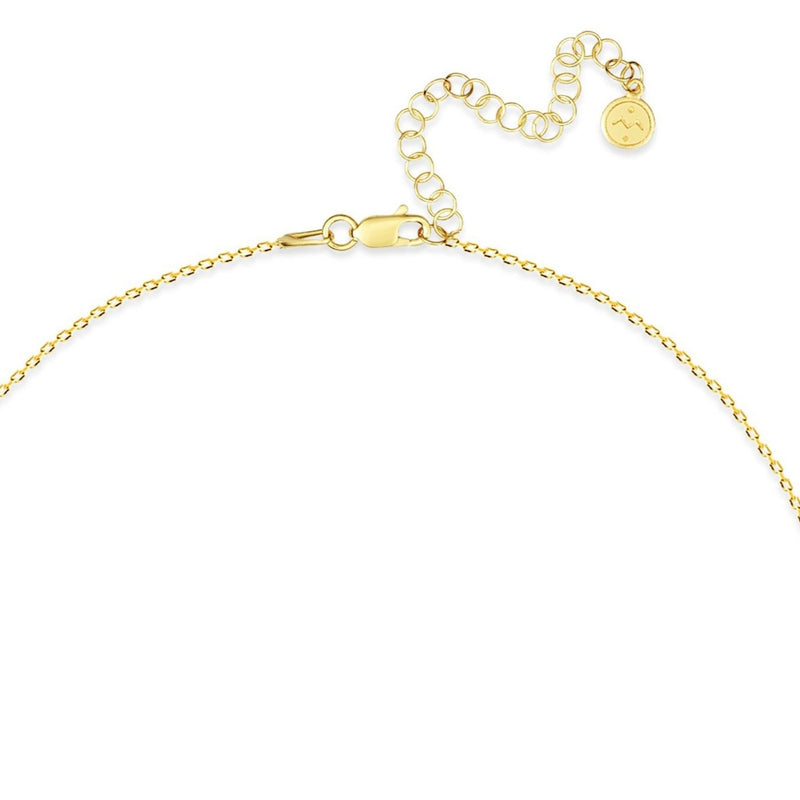 Mosuo Jewellery Diamant Buchstaben Halskette “Z”- Vermeil Günstiger Verkauf