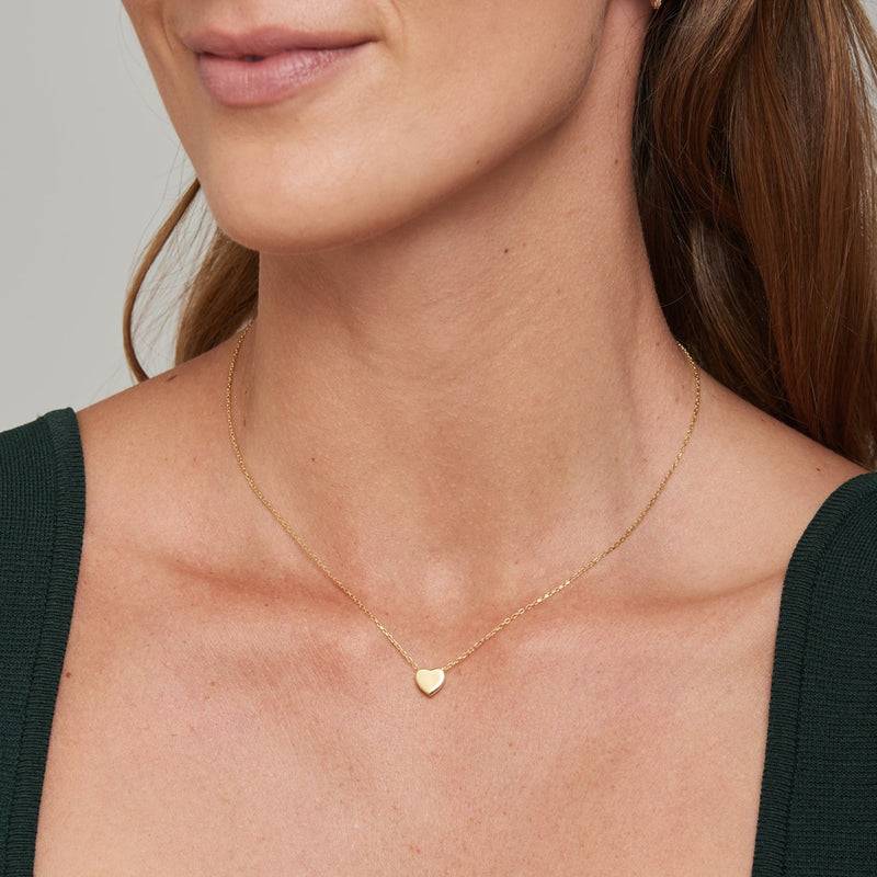 Mosuo Jewellery Herz Gold Schmuck Set - Vermeil Fabrikverkauf