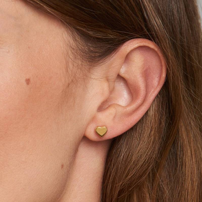Mosuo Jewellery Herz Gold Schmuck Set - Vermeil Fabrikverkauf