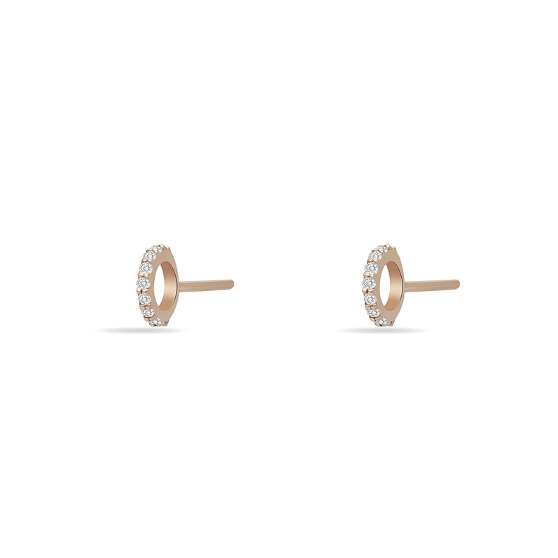 Mosuo Jewellery Orbit Diamant Ohrstecker Auslauf