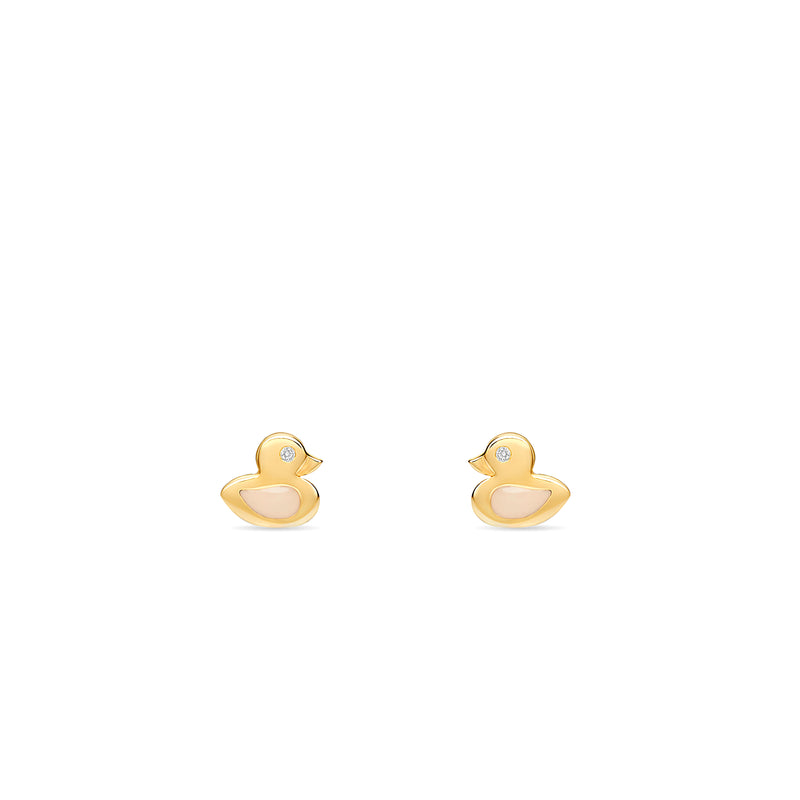 Mosuo Jewellery KIDS Enten Diamant Ohrstecker