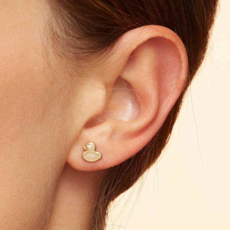 Mosuo Jewellery KIDS Enten Diamant Ohrstecker Angebote