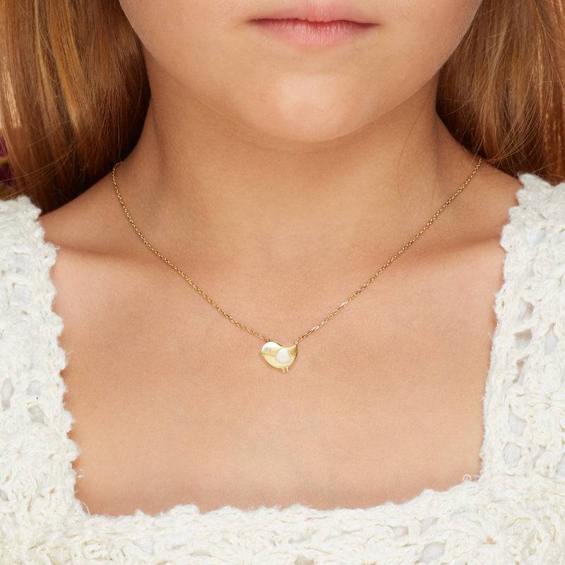 Mosuo Jewellery KIDS Vogel Diamant Halskette Schlussverkauf
