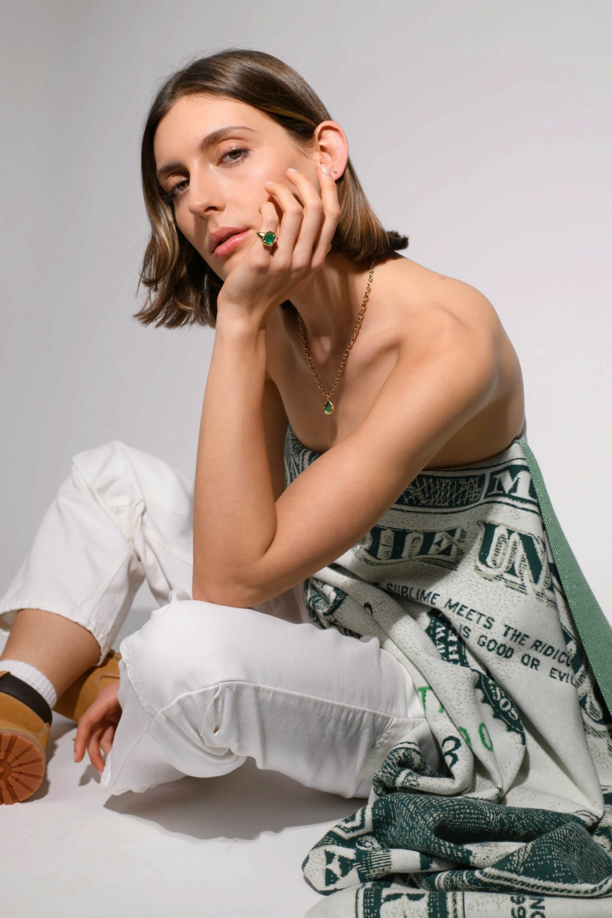 Nina Kastens F*CK Ring Emerald Hotsell