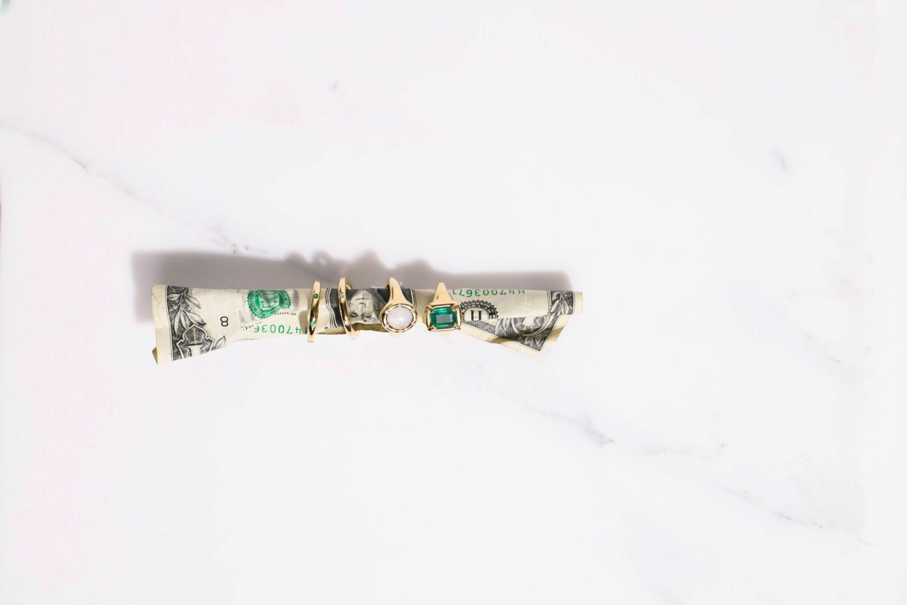 Nina Kastens F*CK Ring Emerald Hotsell
