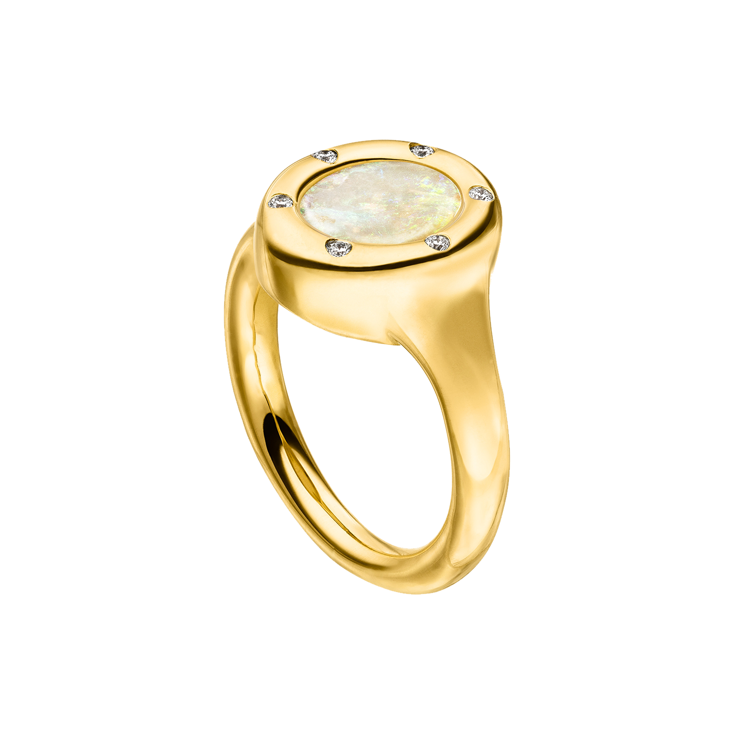 Nina Kastens Subway Ring Opal Fabrikverkauf