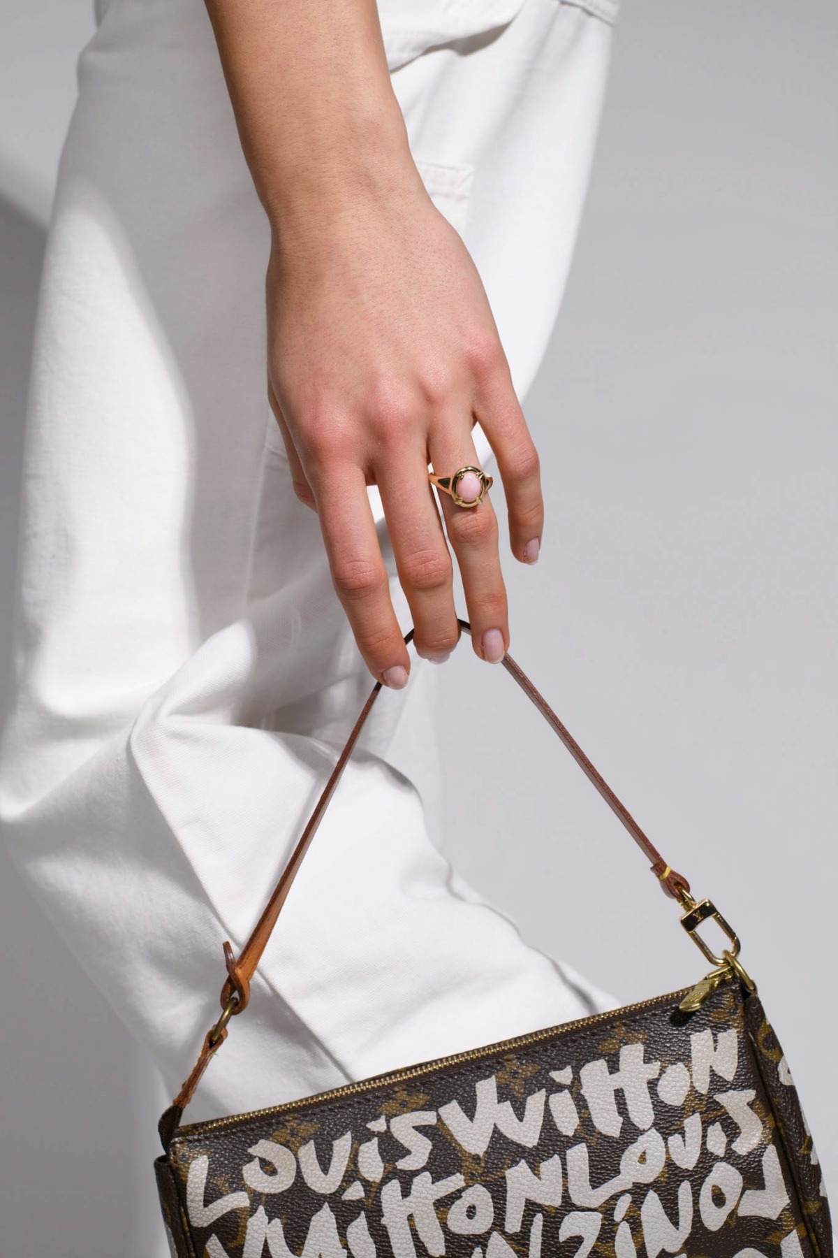 Nina Kastens LOVE Ring Pink Opal Meist gekauft